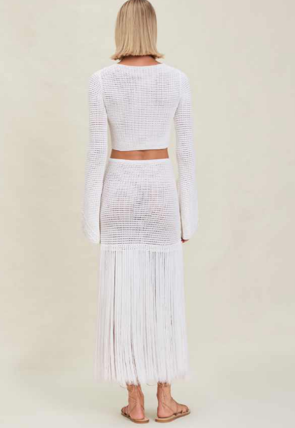 Devon Windsor - Enda Skirt - Dove