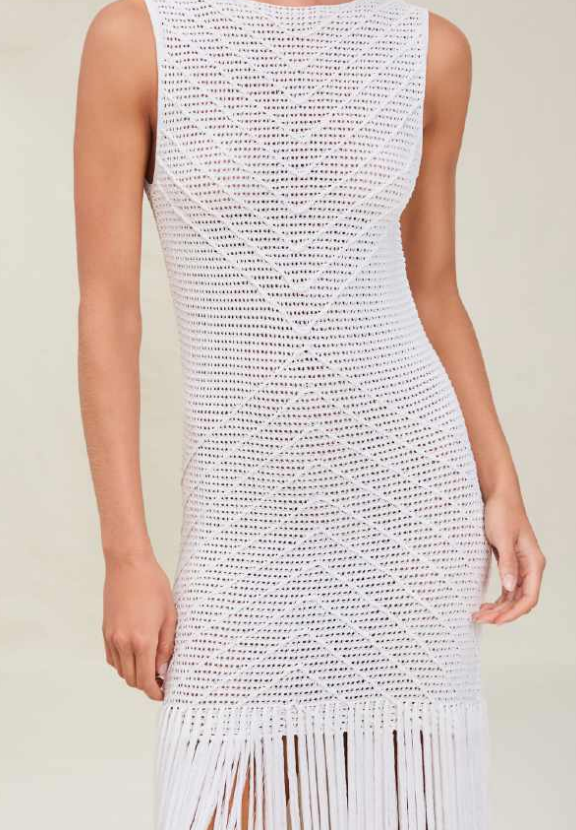 Devon Windsor - Leiza Dress - Dove