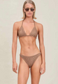 Devon Windsor - Lola Metallic Knit Bottom - Truffle