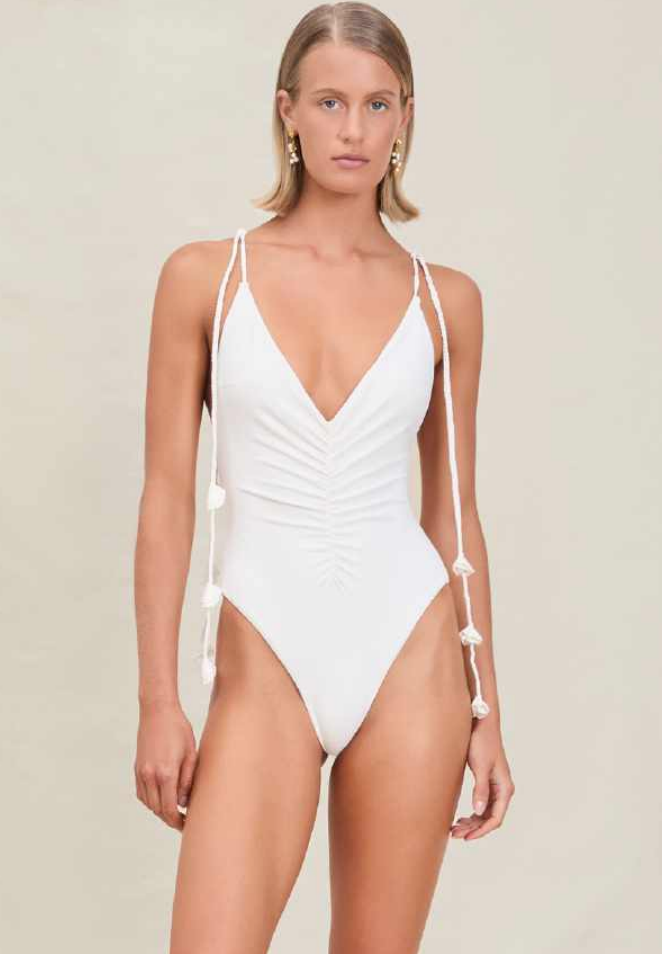 Devon Windsor - Carmella Full-Piece - Dove