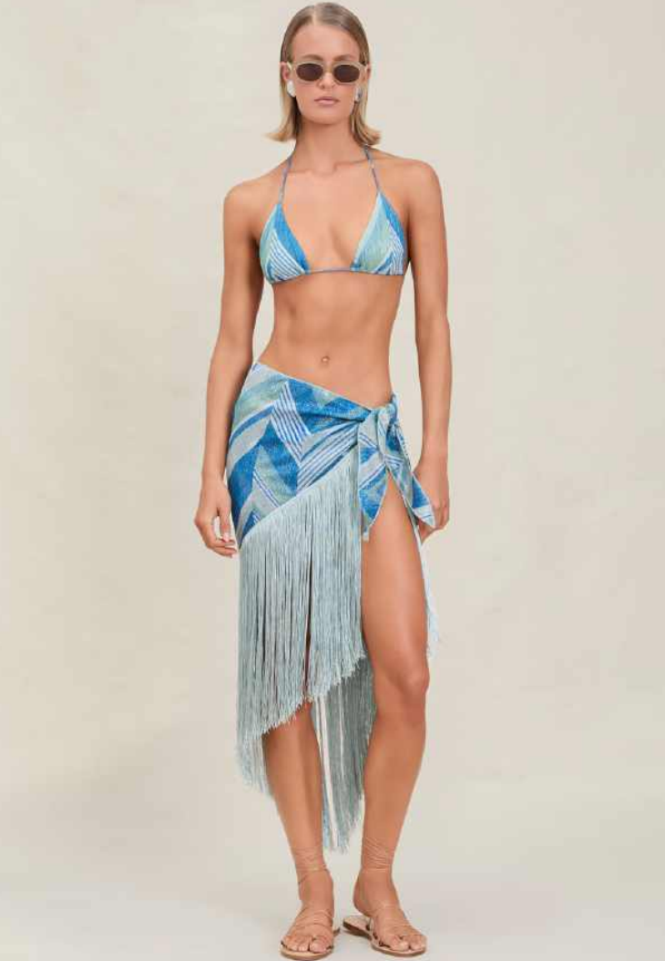 Devon Windsor - Paxton Skirt - Glacier