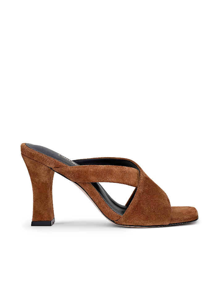L’agence - Mirabelle Suede Sandal - Buckskin Suede