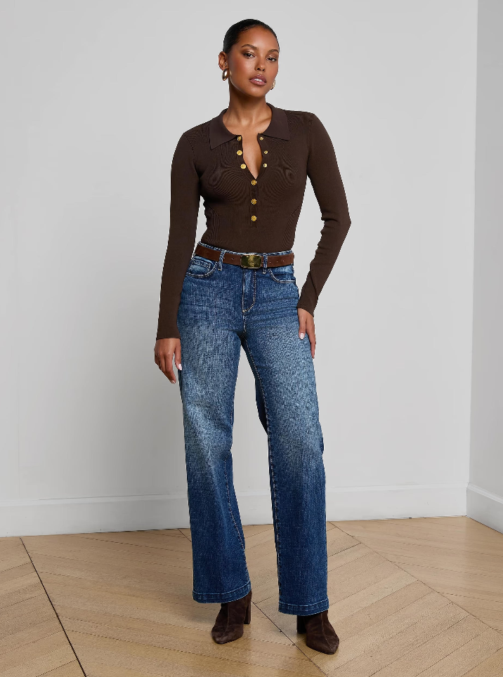 L'agence - Scottie Wide-Leg Jean - Gladstone