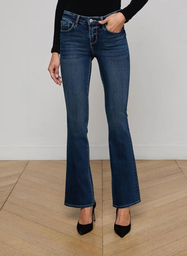 L'agence - Cara Low-Rise Bootcut Jean - Roxbury
