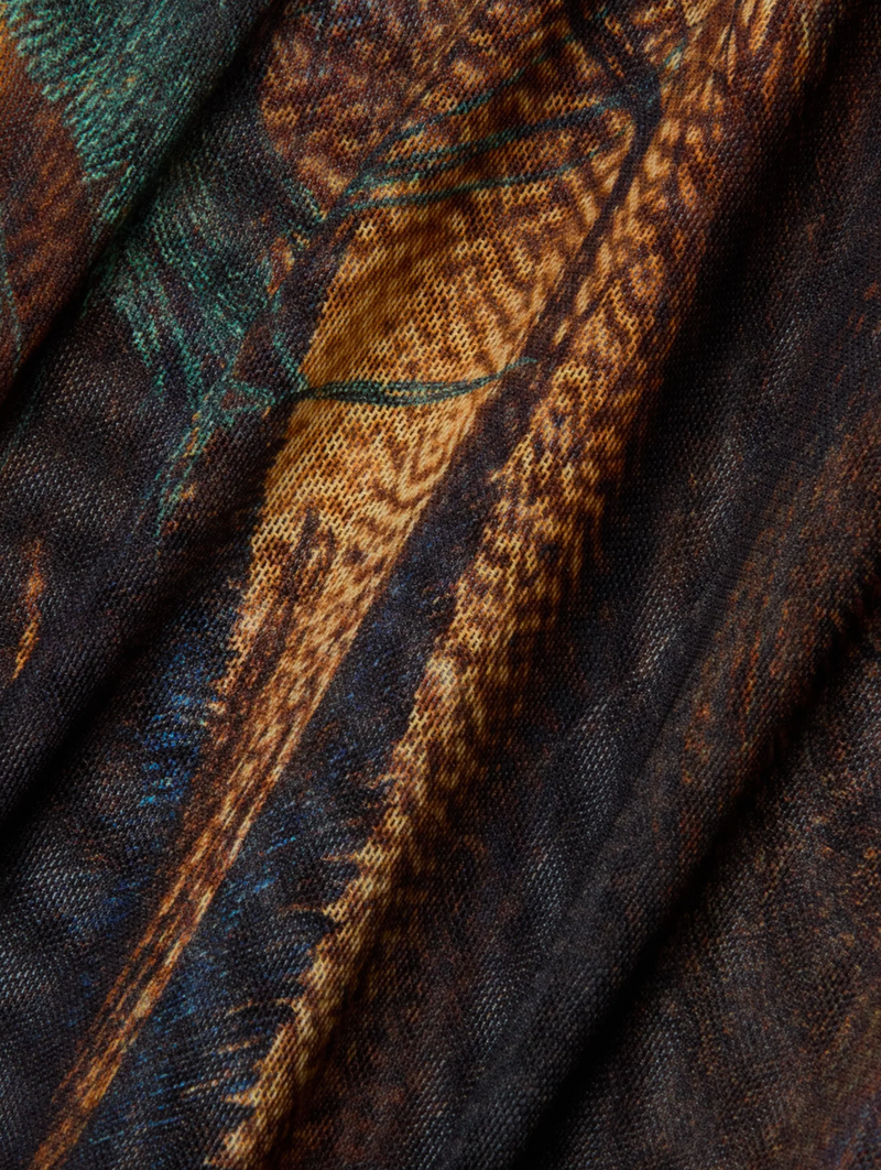 L'agence - Elowen Underwire Bodysuit - Teal Mix Feather