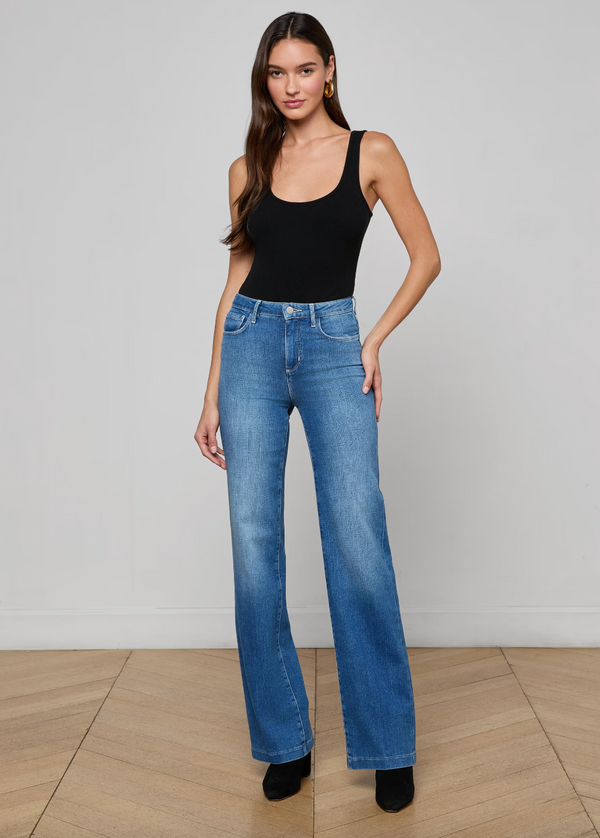 L’agence - Clayton Wide-Leg Jean - Riverside