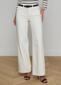 L'agence - Alicent Wide-Leg Jean - Light Ecru