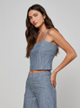 L’agence - Arlin Tank - Azure Blue Stripe
