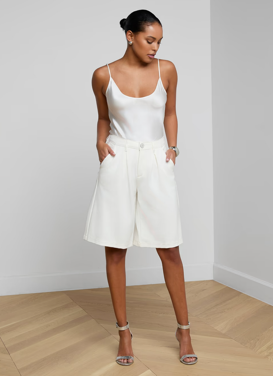 L'agence - Akasha Bermuda Short - Ivory