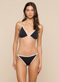 L'agence - Annabelle Bikini Top - Black