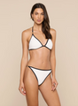 L'agence - Annabelle Bikini Top - White