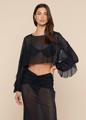 L'agence - Ambala Cover-Up Top - Black
