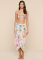 L'agence - Marena Sarong - Pink Multi Colorful Palm