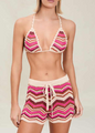 Devon Windsor - Solene Shorts - Berry