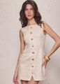 Shani Shemer - Shani Mini Dress - Cream