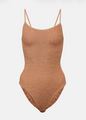 Hunza G - Pamela Swim - Metallic Cocoa