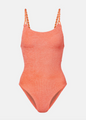 Hunza G - Camille Swim - Metallic Coral