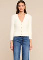 L'agence - Agathe Cardigan Top - Ivory