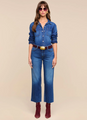 L'agence - Wanda Cropped Wide-Leg Jean - Idaho