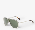 Fendi - Fendi Eclipse Sunglasses - Silver Metal