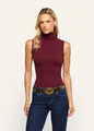 L'agence - Ceci Sleeveless Turtleneck - Deep Port