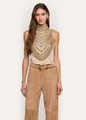 L'agence - Yun Crystal Tank - Almond/Multi Crystal