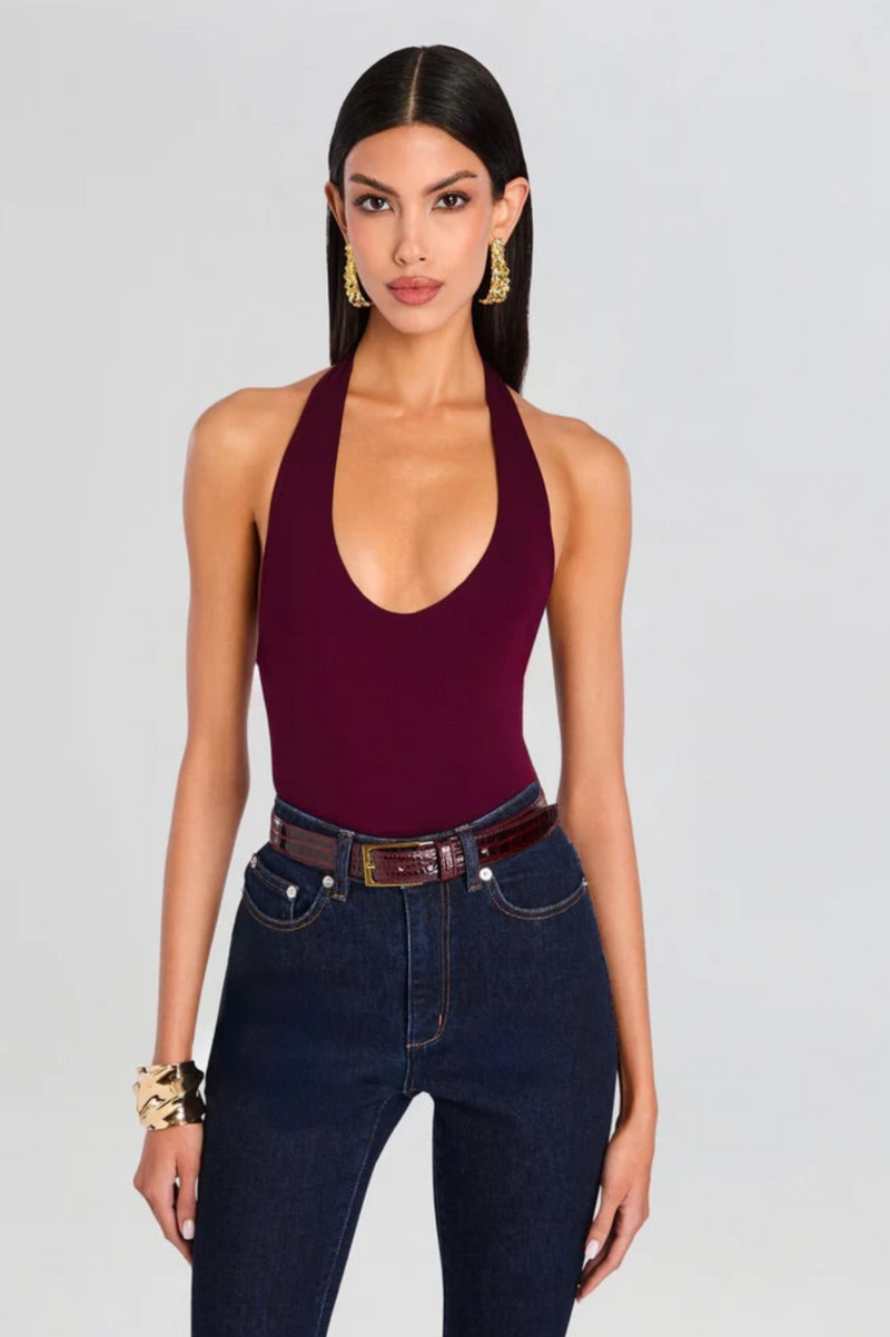 Bamboo Halter Bodysuit