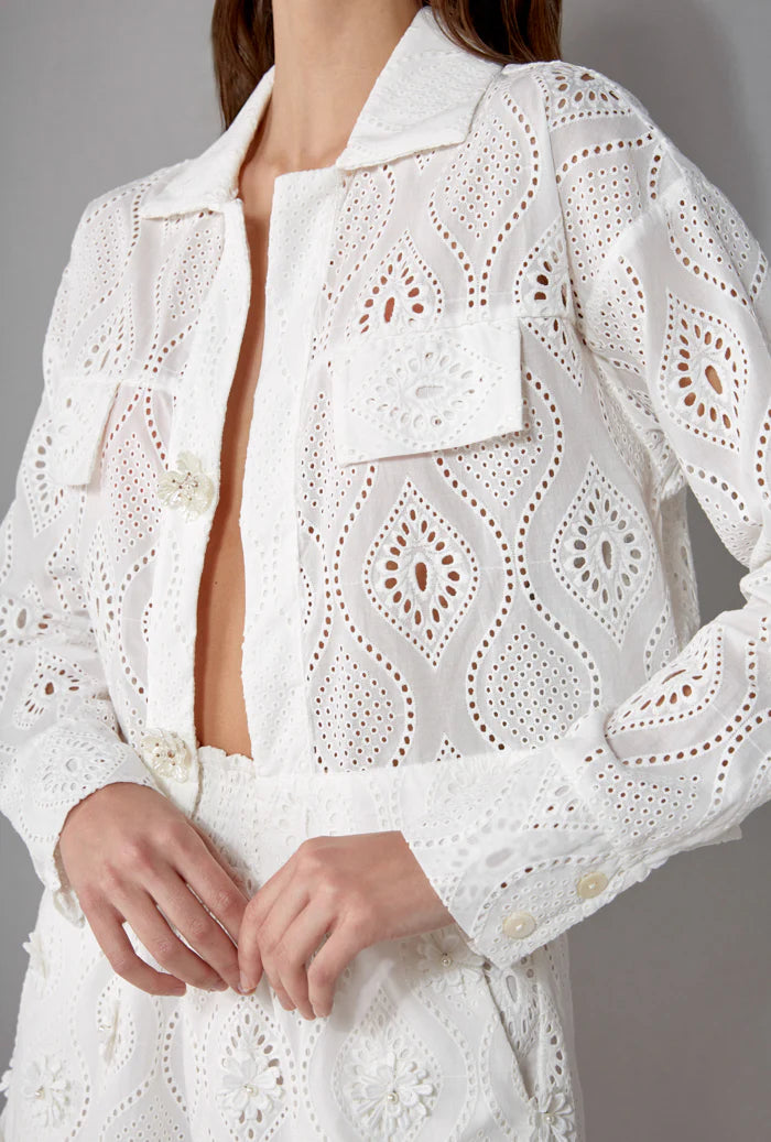 Waimari - Selina Jacket - White