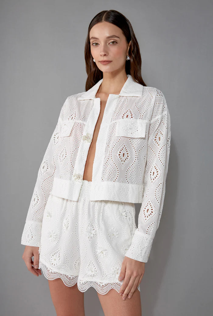 Waimari - Selina Jacket - White