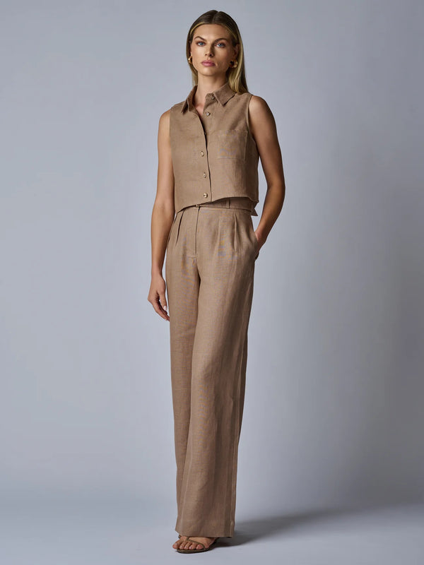 Hevron - Katja Top - Taupe