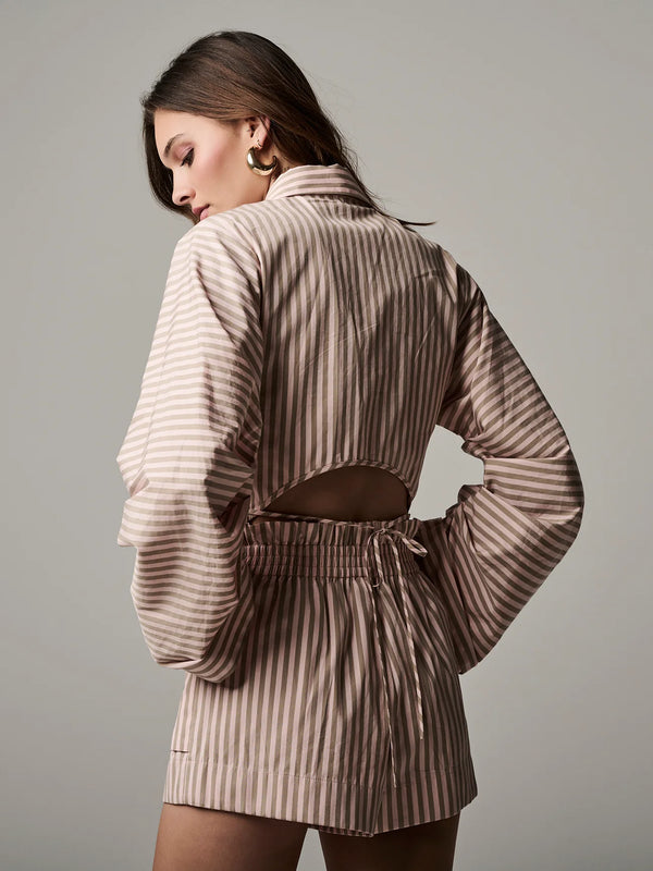 Hevron - Raquel Top - Blush Stripe