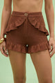 Patbo - Cora Knit Short - Brown