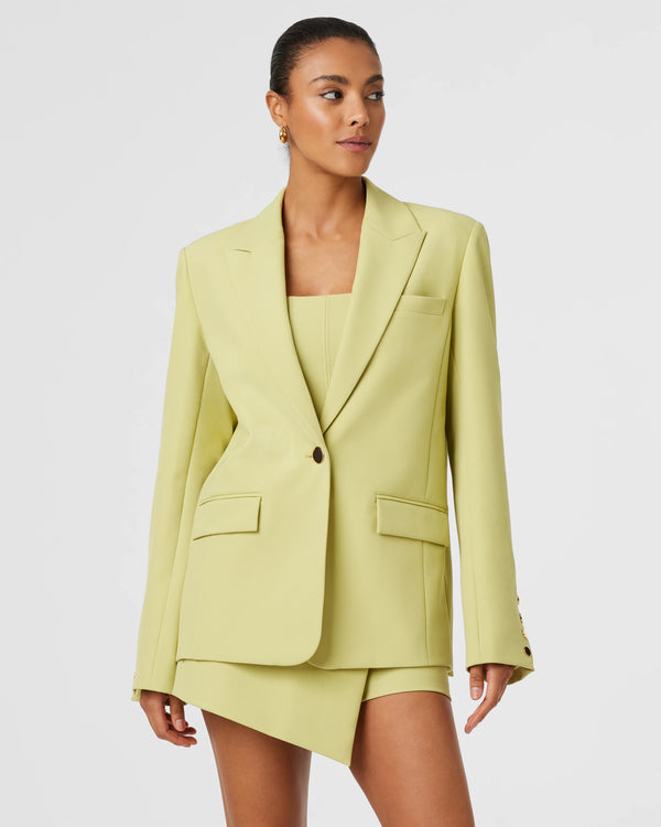 Toccin - Willa Boxy Boyfriend Blazer - Matcha
