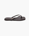 Tkees - Square Toe Lily - Carob Croc