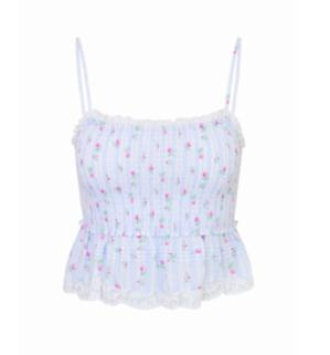 Loveshackfancy - Marzenia Top - Coastline Blue