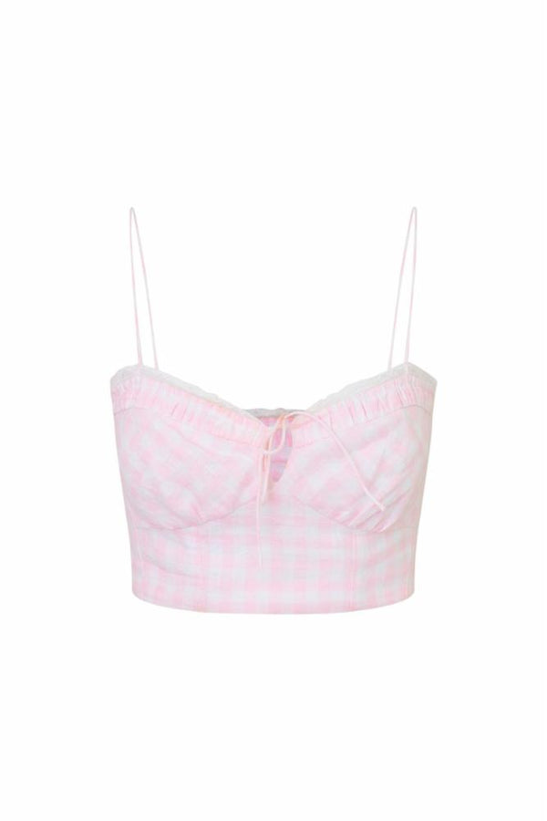 Loveshackfancy - Amorana Top - Angel Pink