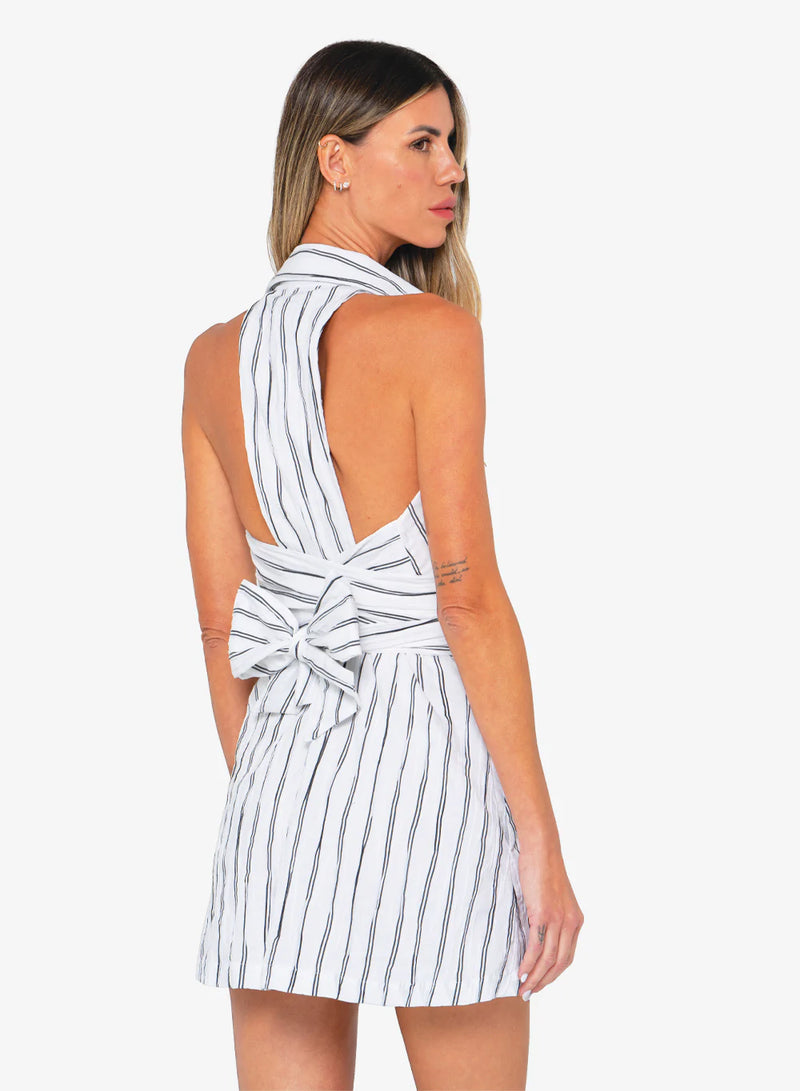 Just Bee Queen - Tali Dress - Black Stripe