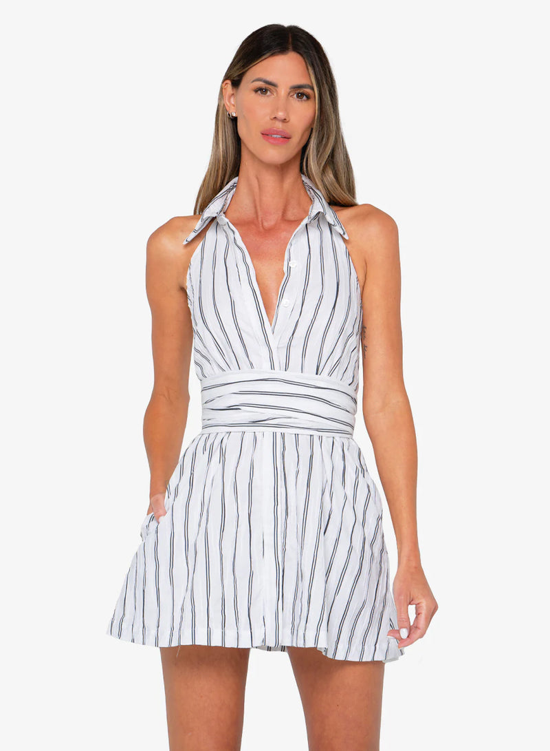 Just Bee Queen - Tali Dress - Black Stripe