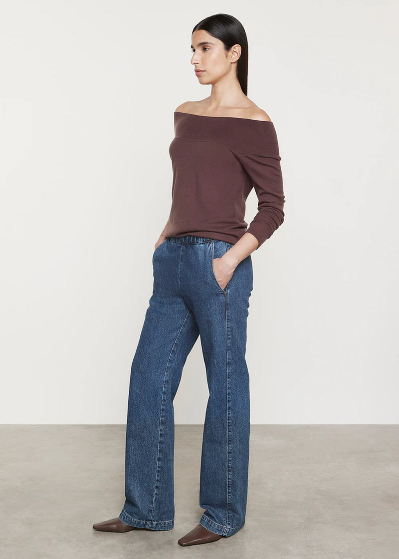 Enza Costa - Cotton Denim Everywhere Pant - Standard Wash