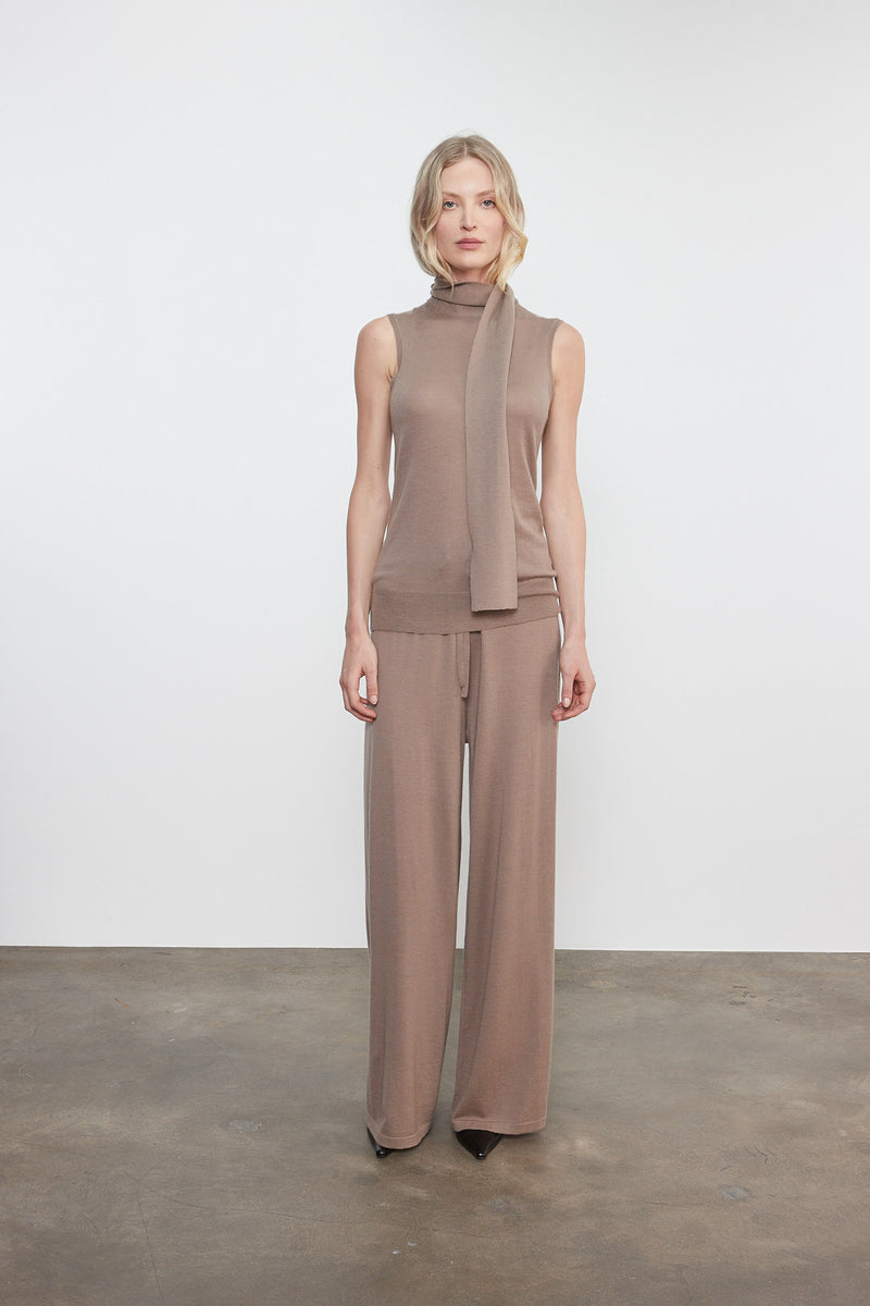 Tissue Cashmere Drawcord Pant