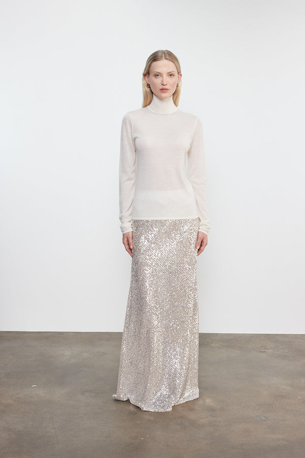 Sequin Full Length Skirt