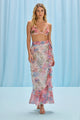 Patbo - Seaweed Beach Skirt - Off White/Pink