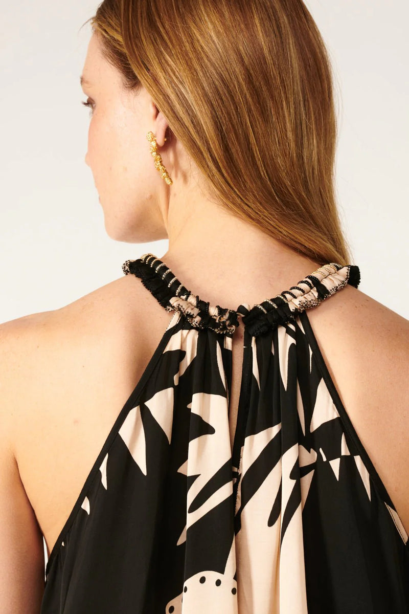 Poupette St Barth - Top Cleo - Black Oasis