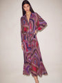 Alexis - Novare Top - Purple Kaleidoscope