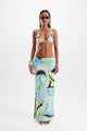 City Maxi Skirt - Mars Blue