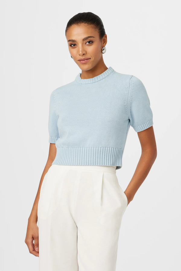 Toccin - Elsie Pullover Sweater - Light Blue