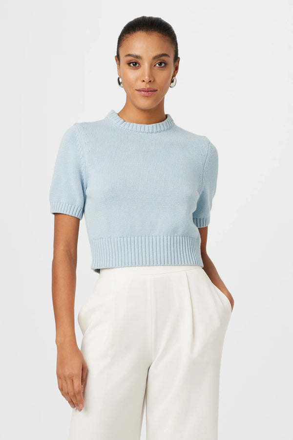Toccin - Elsie Pullover Sweater - Light Blue