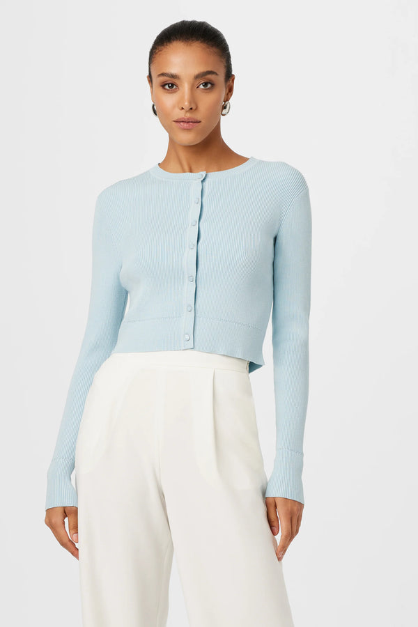 Toccin - Summer Zoe Slim Cardigan - Sky Blue