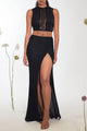 Charo Ruiz - Eris Long Skirt - Black