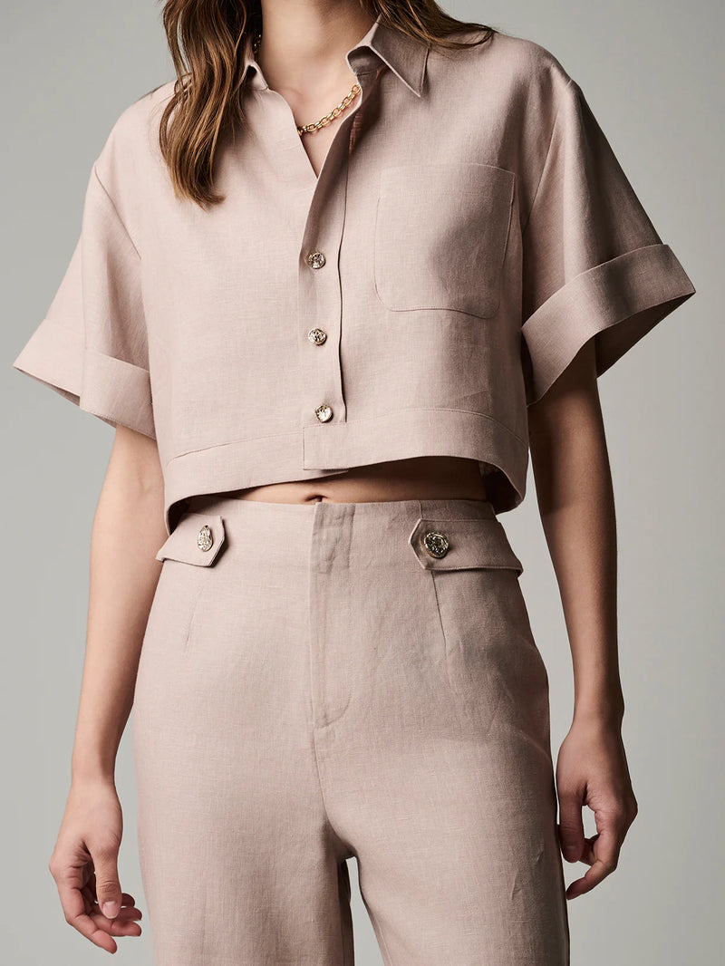 Hevron - Ellison Top - Mauve